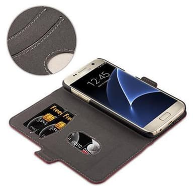 Skal Samsung Galaxy S7 Plånboksfodral (Röd)