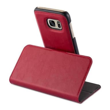 Skal Samsung Galaxy S7 Plånboksfodral (Röd)
