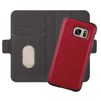 Skal Samsung Galaxy S7 Plånboksfodral (Röd)