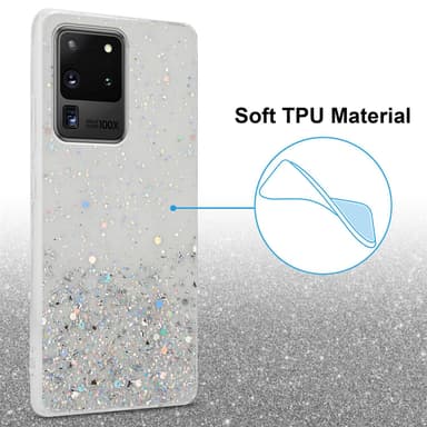 Samsung Galaxy S20 ULTRA Skal Fodral Case (Transparent)
