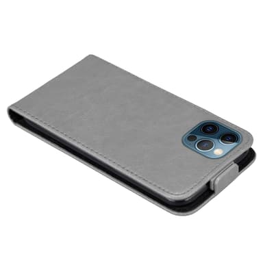 iPhone 12 PRO MAX Flipfodral Skal (Grå)