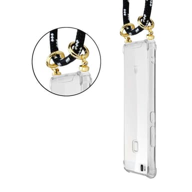 Huawei P9 LITE 2016 / G9 LITE Skal Fodral Kedja (Svart)