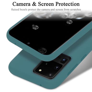 Samsung Galaxy S20 ULTRA Skal Fodral Case (Grön)