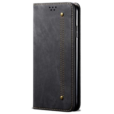 SKALO Xiaomi 14 Ultra 5G Jeans Plånboksfodral - Svart