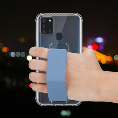Samsung Galaxy A21s Skal Fodral Case (Blå)