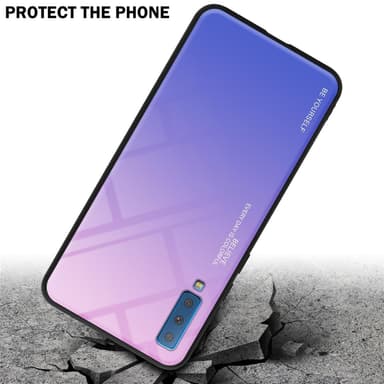 Samsung Galaxy A7 2018 Skal Fodral Case (Svart)