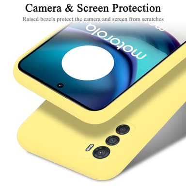 Motorola MOTO G42 Skal Fodral Case (Gul)