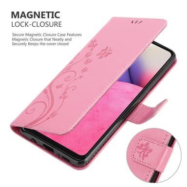 Samsung Galaxy A33 5G Plånboksfodral Skal (Rosa)