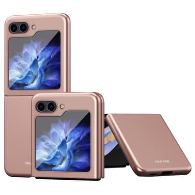 SKALO Samsung Z Flip6 Ultratunn Skin-touch Fold Skal - Roséguld