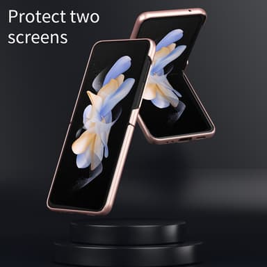 SKALO Samsung Z Flip6 Ultratunn Skin-touch Fold Skal - Lila