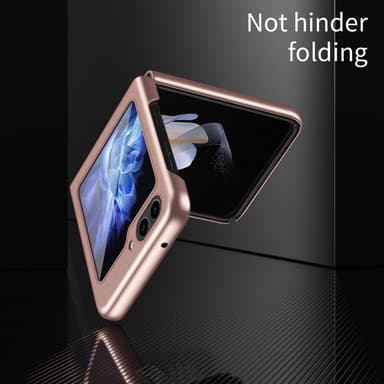 SKALO Samsung Z Flip6 Ultratunn Skin-touch Fold Skal - Lila