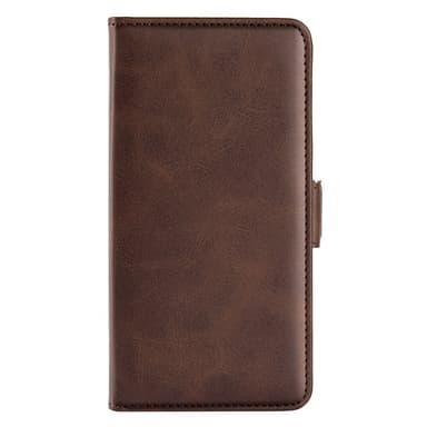 SKALO Motorola Edge 50 Ultra Premium Cut Plånboksfodral - Brun