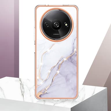 SKALO Xiaomi Redmi A3 Marmor TPU-skal - Motiv 3
