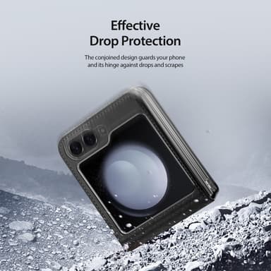 DUX DUCIS Samsung Z Flip6 Bril-Series Fold Skal - Svart
