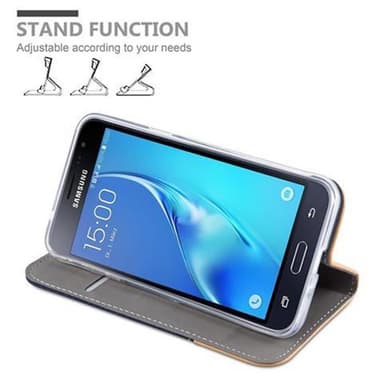 Samsung Galaxy J3 2016 Plånboksfodral Skal (Blå)