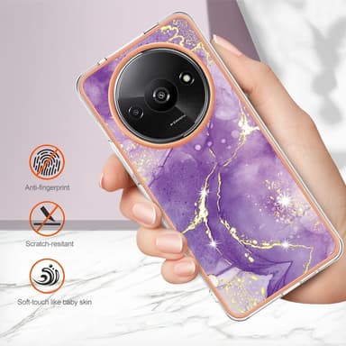 SKALO Xiaomi Redmi A3 Marmor TPU-skal - Motiv 2