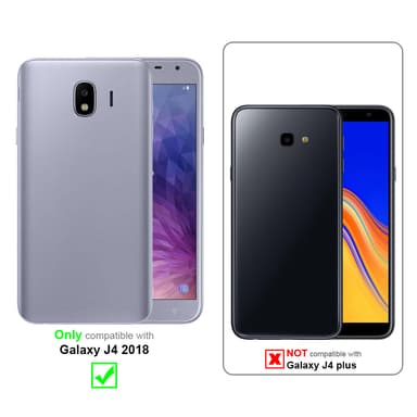 Samsung Galaxy J4 2018 Plånboksfodral Skal (Blå)