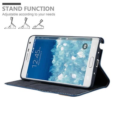 Samsung Galaxy NOTE EDGE Skal Fodral Case (Blå)