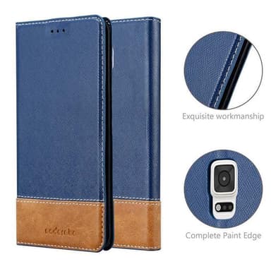 Samsung Galaxy NOTE EDGE Skal Fodral Case (Blå)