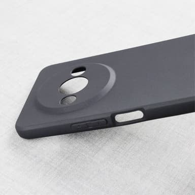 SKALO Xiaomi Redmi A3 Ultratunn TPU-Skal - Svart
