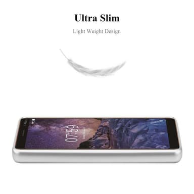 Skal Nokia 7 PLUS Fodral Case (Silver)