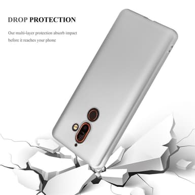 Skal Nokia 7 PLUS Fodral Case (Silver)