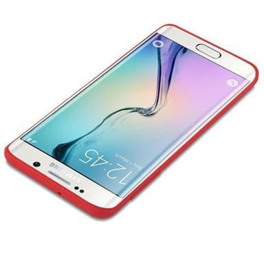 Skal Samsung Galaxy S6 EDGE PLUS Fodral Case (Röd)