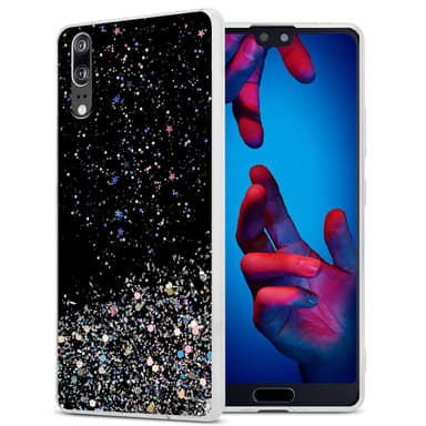 Huawei P20 Skal Fodral Case (Svart)
