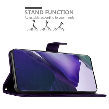 Samsung Galaxy NOTE 20 ULTRA Plånboksfodral Skal (Lila)
