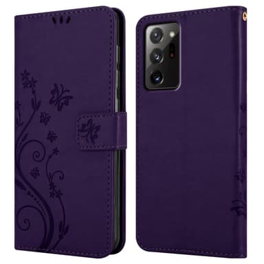 Samsung Galaxy NOTE 20 ULTRA Plånboksfodral Skal (Lila)