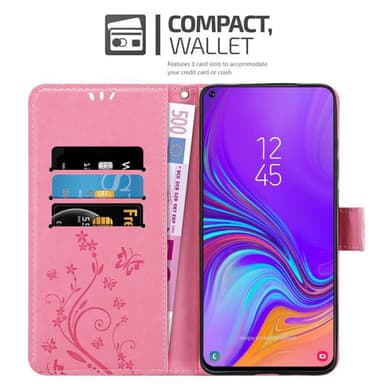 Samsung Galaxy A8s Plånboksfodral Skal (Rosa)