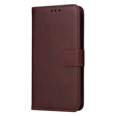 SKALO Xiaomi Redmi A3 PU-Läder Plånboksfodral - Brun
