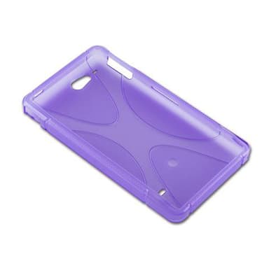 Sony Xperia GO Skal Fodral Case (Lila)
