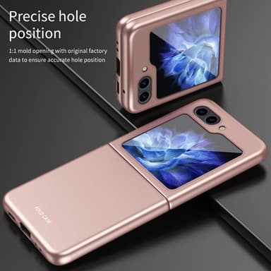 SKALO Samsung Z Flip6 Ultratunn Skin-touch Fold Skal - Lila