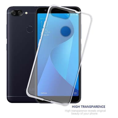 Asus ZenFone MAX PLUS M1 Skal Fodral Case (Transparent)