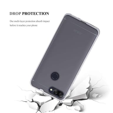 Asus ZenFone MAX PLUS M1 Skal Fodral Case (Transparent)