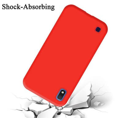 Samsung Galaxy A10 / M10 Skal Fodral Case (Röd)
