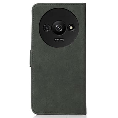 SKALO Xiaomi Redmi A3 KHAZNEH Plånboksfodral i PU-Läder - Grön