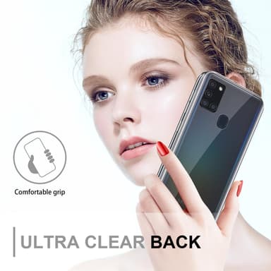 Skal Samsung Galaxy A21s Fodral Case (Transparent)