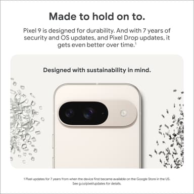 Google Pixel 9 5G smartphone 12/256GB (vintergrön)