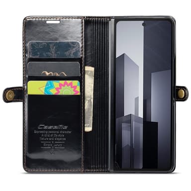 CaseMe Samsung Z Fold6 Plånboksfodral - Svart