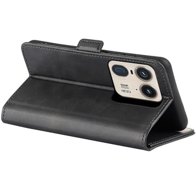 SKALO Motorola Edge 50 Ultra Premium Cut Plånboksfodral - Svart