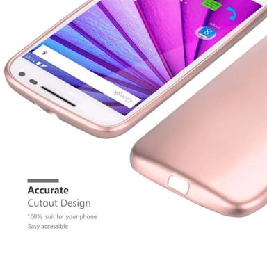 Skal Motorola MOTO G3 Fodral Case (Rosa)