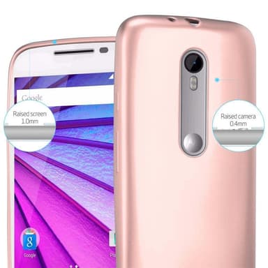 Skal Motorola MOTO G3 Fodral Case (Rosa)