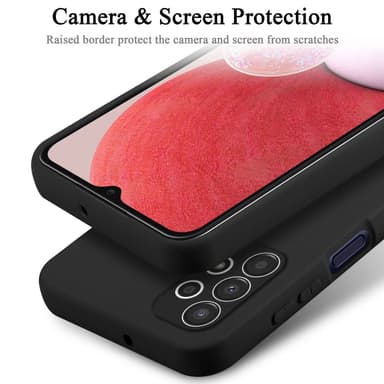 Samsung Galaxy A13 4G Skal Fodral Case (Svart)