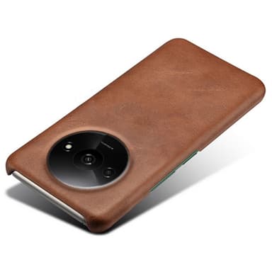SKALO Xiaomi Redmi A3 PU-Läder Skal - Brun