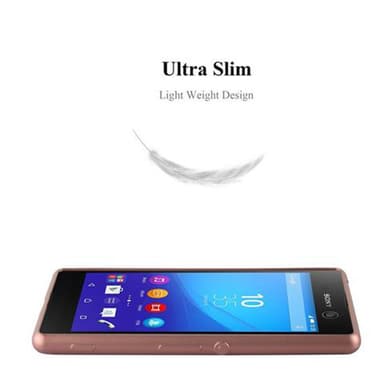Skal Sony Xperia M5 Fodral Case (Guld)