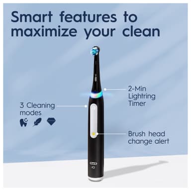 Oral-B iO White Clean eltandborste 117753 (svart)