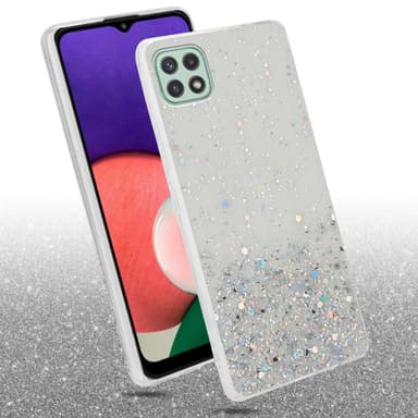 Samsung Galaxy A22 5G Skal Fodral Case (Genomskinlig)