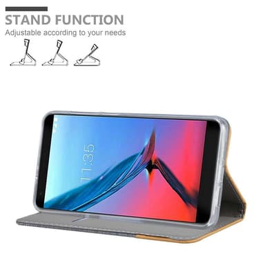 ZTE Blade V9 Plånboksfodral Skal (Grå)
